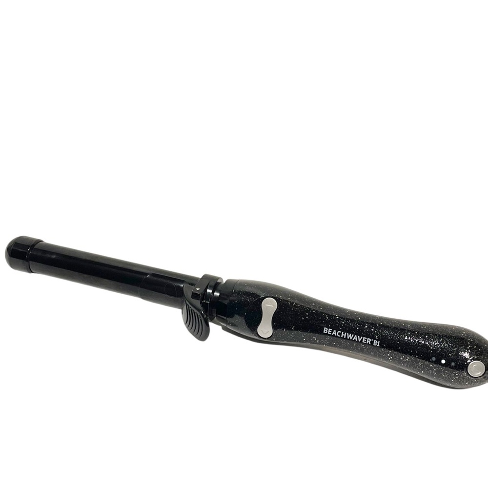Beachwaver B1 Rotating Curling Iron in Black Glitter Hair Tool Curler